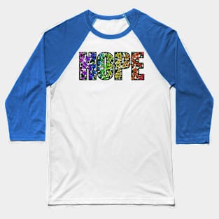 Hope and Roses Baseball T-Shirt